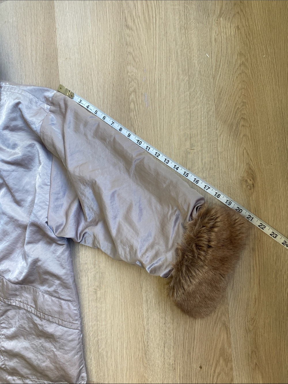 Vintage Linda Lundström La Parka 3-in-1 Coat Heather Grey Taupe Minimalist Small - Picture 14 of 14